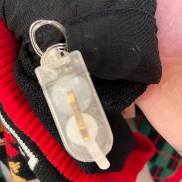 Holiday Gangsta Ugly Santa Sweater - Red, Black, Green Sz M NWOT - Picture 5 of 8